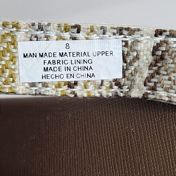 Flojos Women's Maddy Memory Foam Flip Flop‎ Sandals IVORY/TAN Women's SZ 8 - Picture 8 of 8